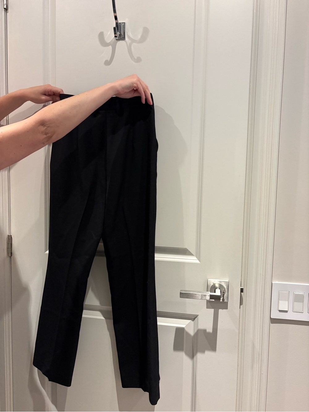 Classic Black Women's Tailored Pants